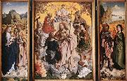 MASTER of the St. Bartholomew Altar St Thomas Altarpiece oil painting artist